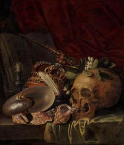 DE SAINT ANDRE Simon Bernard 1613-1677,Vanité aux coquillag,Artcurial | Briest - Poulain - F. Tajan 2024-03-20