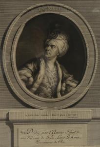 de SAINT AUBIN Augustin 1736-1807,Le Kain,1788,Burstow and Hewett GB 2023-02-23