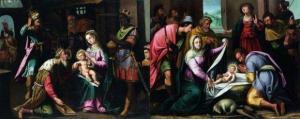 de SAINT IGNY Jean 1600-1650,Adoration des bergers,Piasa FR 2010-12-17