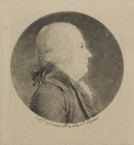 DE SAINT MEMIN Charles B. J. Fevret,PROFILE PORTRAIT OF A GENTLEMAN,1797,Sotheby's 2018-01-18