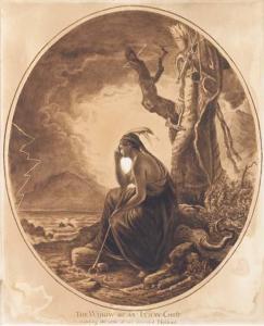 de SAINT SAPH A 1799,La veuve d'un chef indien assise au pied d'un arbe,Christie's GB 2004-12-15
