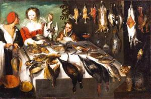 de SAIVE Jean Baptiste 1540-1624,Le marché aux poissons et aux volailles,Massol FR 2014-11-05