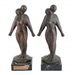 de SANTIAGO Santiago 1925,Pareja de esculturas,Duran Subastas ES 2020-06-25