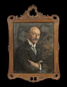 DE SAULX Jean 1853-1931,The Blue Cravat,St. Charles US 2012-03-03