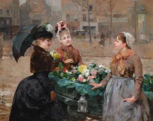 de SCHRYVER Louis 1862-1942,My Last Flowers,Sotheby's GB 2024-02-02