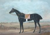 DE SCITIVAUX Roger 1830-1870,Portrait du cheval Jerry,Tradart Deauville FR 2011-08-27