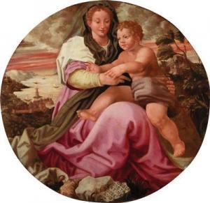 DE SERVI CONSTANTINI 1554-1622,The Virgin and Child,Palais Dorotheum AT 2017-04-25