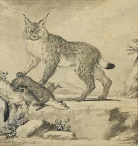 de SEVE Jacques Eustache 1790-1830,Le lynx,1792,Coutau-Begarie FR 2020-10-09