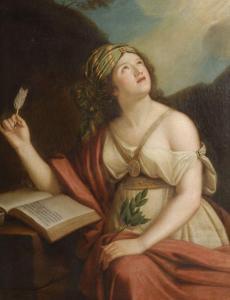 DE SIMONE GAETANO 1770-1822,Portrait of a lady in Eastern dress,1794,Dreweatt-Neate GB 2011-12-14
