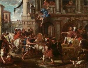 De SIMONE Nicolò 1636-1677,L'ebrea che si uccide all'entrata di Domiziano,Finarte IT 2005-07-14