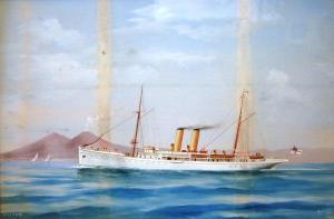 de SIMONE P 1880,R.Y.S. Triad - steam and sail cruiser on the high,1919,Moore Allen & Innocent 2011-04-28