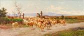De SIMONI Alfredo 1800-1800,Sheepand shepherd boy in a landscape,Dreweatt-Neate GB 2010-06-30