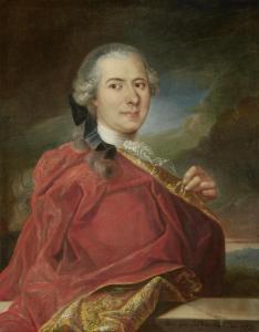 de SIXE Louis Antoine 1704-1780,Portrait of Francois Louis de la Porte,1754,Bonhams GB 2012-10-09