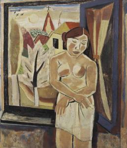 de SMET Gustave 1877-1943,Nude by a window,1931,Christie's GB 2013-12-10