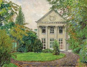 DE SMET Leon 1881-1966,Villa in greenery, Destelbergen,De Vuyst BE 2024-03-02