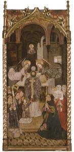 de SORIA Martín 1449-1487,The Mass of Saint Martin of Tours,Christie's GB 2006-10-17