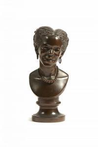 DE SOUSA HOLSTEIN MARIA LUISA,Busto de mulher africana,1885,Palacio do Correio Velho 2019-04-03