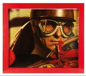 de SOUZY Bernard 1945,Portrait de Fangio,1999,AuctionArt - Rémy Le Fur & Associés FR 2021-07-08