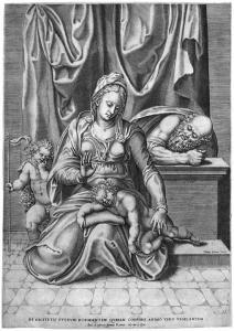 de SOYE Philippe 1538-1572,Die Heilige Familie mit dem Johannesknaben,Galerie Bassenge DE 2019-05-29