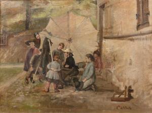 de STOUTZ Elisabeth 1854-1917,La jeune peintre,Daguerre FR 2019-03-29