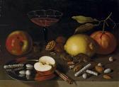DE SUSIO LODOVICO,Citrons, pommes et souris grignotant des fruits se,Christie's GB 2011-06-21