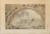 de THOMON Thomas 1754-1813,Caprice architectural animé,1785,Rieunier FR 2018-04-12