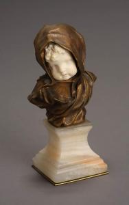 DE THOUIN G,Bust of a Girl,Weschler's US 2015-09-18