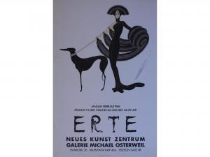 De Tirtoff Romain,An original exhibition poster for the Erte Retrosp,1892,Onslows 2015-12-18