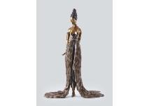 De Tirtoff Romain 1892-1990,Feather Gown,1990,Mainichi Auction JP 2018-08-03
