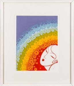 De Tirtoff Romain 1892-1990,Rainbow in Blossom,Gray's Auctioneers US 2015-07-31
