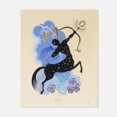 De Tirtoff Romain,Sagittarius (from the Zodiac Suite),1982,Toomey & Co. Auctioneers 2022-11-16