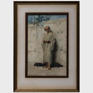 de TOMMASI Publio 1848-1914,Young Man with Prayer Beads,Stair Galleries US 2022-01-27