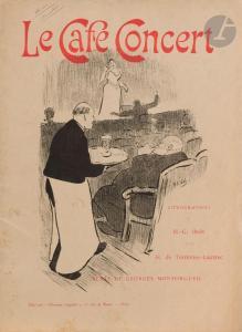 DE TOULOUSE LAUTREC Henri 1864-1901,Le Café Concert,1893,Ader FR 2024-04-03