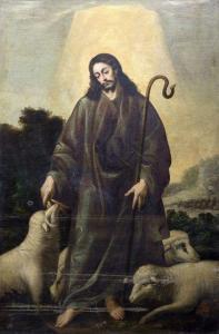 de TOVAR Miguel Alonso 1678-1758,Christus als guter Hirte,Nagel DE 2009-03-26
