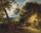 de VADDER Lodewyck 1605-1655,A wooded landscape with travellers on a path,Christie's GB 2003-12-12