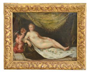de van RAVESTEYN Dirck Quade 1565-1620,Venere e Amore,Meeting Art IT 2020-06-20
