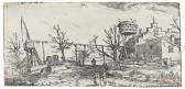de Van Velde Esaias 1587-1630,A landscape with a brewery,1610,Palais Dorotheum AT 2012-11-08
