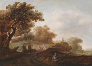 de Van Velde Esaias 1587-1630,Landscape,Palais Dorotheum AT 2013-12-10