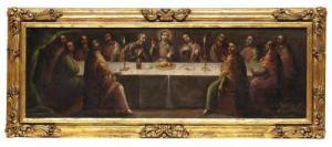 DE VEDOYA MIGUEL LUCAS,LA ÚLTIMA CENA,1686,Morton Subastas MX 2012-01-26