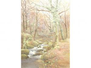 DE VERE WELCHMANN Mrs B 1903-1927,Early Spring in The Valley of The Becky,Bearne's GB 2007-06-26