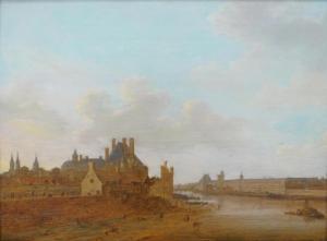 de VERWER Abraham 1580-1650,L'Hôtel de Nevers, la tour de Nesle et la Grande G,Rosebery's 2019-03-20