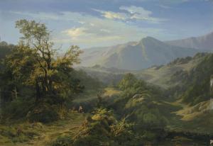 de VIGNE Edouard 1808-1866,A Mountain Pass,Christie's GB 2012-06-21