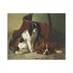 DE VIGNE Felix 1806-1862,les king-charles,1852,Sotheby's GB 2006-06-19