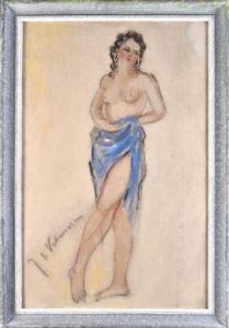 de VILMORIN Louise 1902-1969,Jeune femme nue,Etienne de Baecque FR 2021-05-19