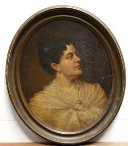 DE VOE,Portrait of Evelyn Clare Howe,1900,Clars Auction Gallery US 2010-02-06
