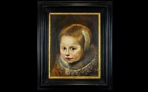 de VOS Cornelis 1585-1651,Portrait Of Young Girl (Member Of The Van Houten F,Gerrards GB 2018-11-29