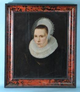 DE VOS Cornelius,LADY WITH LACE COLLAR,Lewis & Maese US 2013-03-20