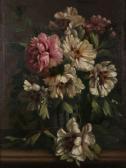 DE VOS P 1800-1800,Stilleven met bloemen,1887,Bernaerts BE 2012-03-26