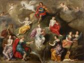 De VOS Simon 1603-1676,Apollo and the Muses on Mount Parnassus,Arcimboldo CZ 2019-09-14