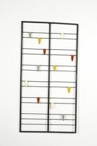 DE VRIES Coen,Wall rack,1955,Los Angeles Modern Auctions US 2009-06-07